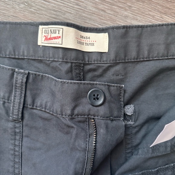 Old Navy Loose Taper Painters Pants - Picture 2 of 3